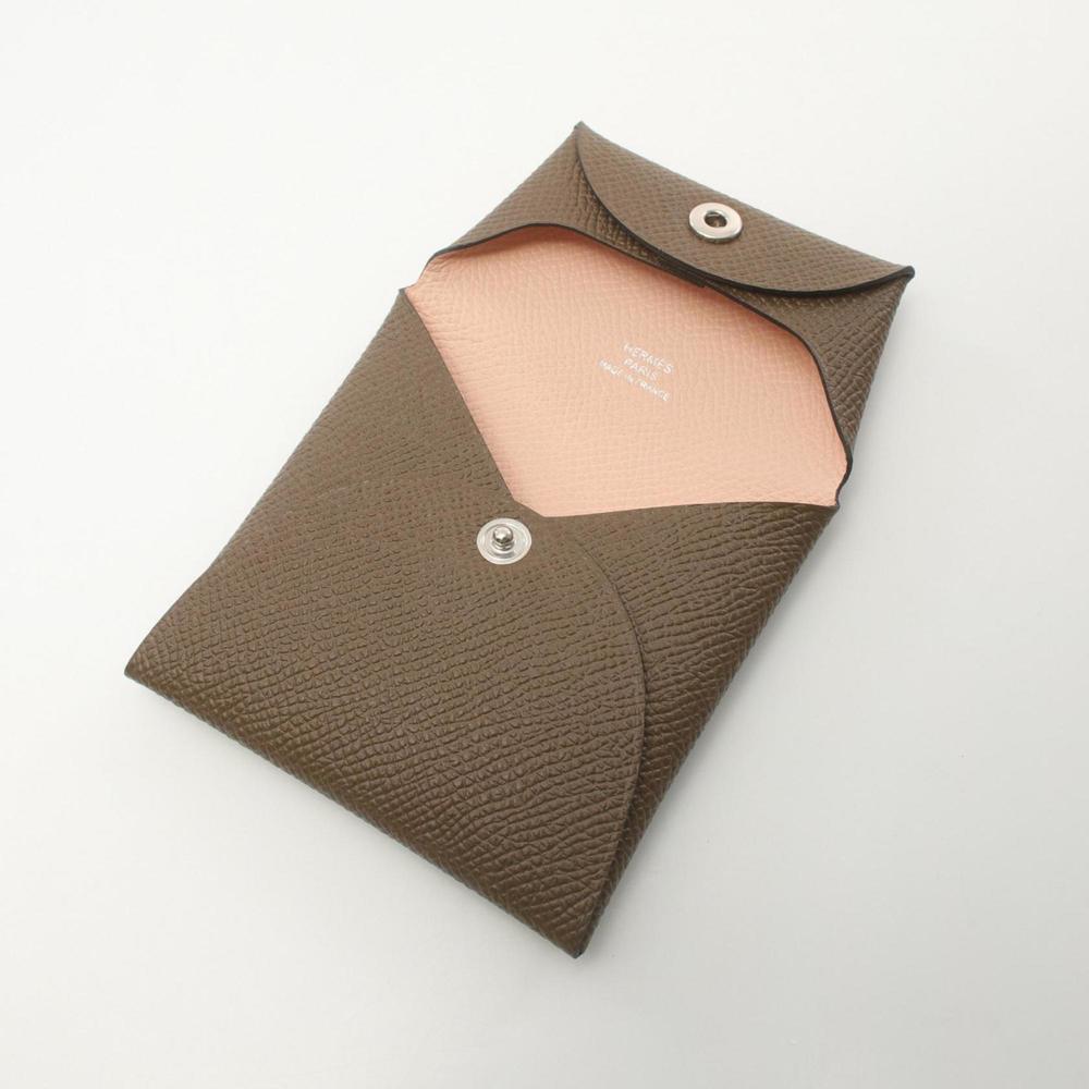 HERMES Brown Leather Wallet - Picture 7 of 7